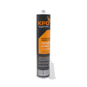 KPD SYSTEM Клей-Герметик для вклейки стекол (полиуретановый) 310ml, 6ч. без праймерный