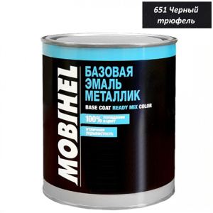 651 ЧЕРНЫЙ ТРЮФЕЛЬ металлик Mobihel Ж/Б