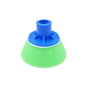 ЗЕЛЕНЫЙ SMOOLAD конусный полировальный круг на винте М14 D30/85 мм №14