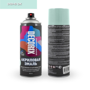 DECORIX Светло-салатовый СПРЕЙ 520мл (NO.251)