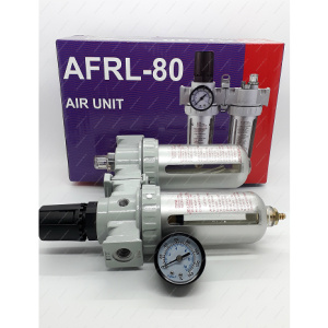 Фильтр c манометром+лубрикатор  AFRL-80