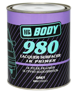 Body980 Грунт-наполнитель 1К(серый) алкид (1л)