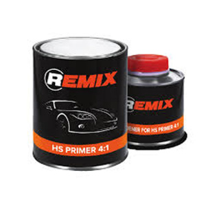 REMIX Грунт акриловый 2К HS 4:1 + ОТВЕРДИТЕЛЬ черный, (0,8л+0,2л)