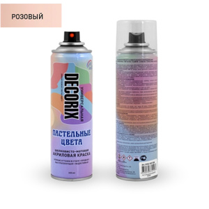 DECORIX Пастельный розовый 335мл