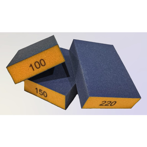 220P VX Шлиф. блок Block 98х69х26мм (оранжевый)