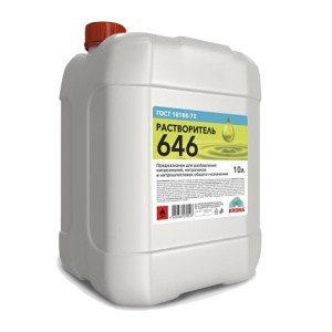 ХИМИК г. Луга 646 Растворитель (10л)