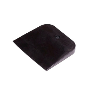 Шпатель резиновый (Мягкий) Черный 120мм SSS