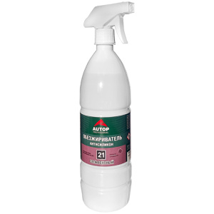 AUTOP №21 - Обезжириватель-Антисиликон сольвентный c триггером 1л