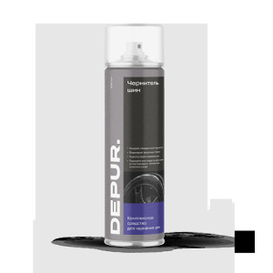 DEPUR Чернитель шин 650 мл СПРЕЙ 