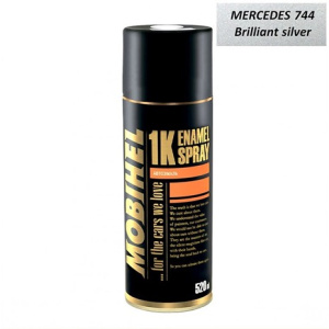 744 Mobihel MERCEDES BRILLANT SILBER металлик СПРЕЙ (520мл)