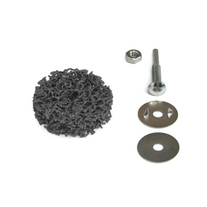 KPD SYSTEM Зачистной круг D 50 мм под дрель (черный)