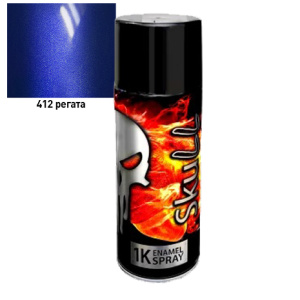 SKULL Аэрозоль эмаль металлик 412 Регата (520 мл)