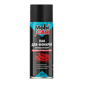 MobiCAR Лак для фонарей тонирующий, 520 мл, черный
