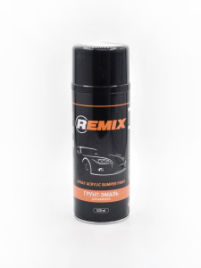 REMIX СПРЕЙ Грунт-эмаль по пластику для бампера (графит) (520мл)
