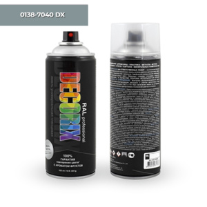 DECORIX Эмаль RAL PROFESSIONAL Серое окно RAL7040