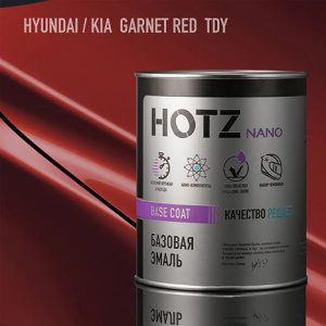 TDY HOTZ Эмаль базовая Hyundai/KIA Garnet Red   (1000 мл)