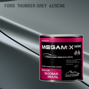6Z MEGA MIX Ford Thunder Grey металлик (850 мл)