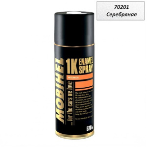 70201 Mobihel СЕРЕБРЯНАЯ металлик СПРЕЙ (520мл)
