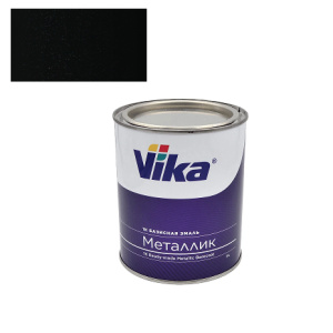 VIKA Эмаль базовая черная 8000 металлик (3.2кг)