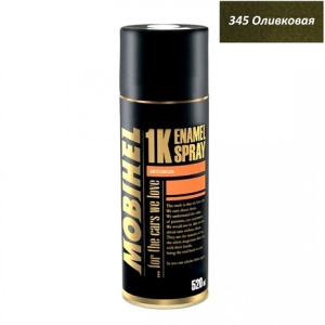 345 Mobihel ОЛИВКОВАЯ металлик СПРЕЙ (520мл)