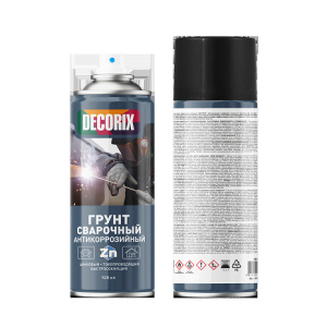 DECORIX Грунт сварочный цинковый токопроводящий (520мл) (Черный)