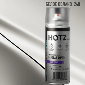 240 HOTZ Белое Облако (Базовая эмаль) 520мл СПРЕЙ
