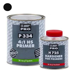 334 Грунт-наполнитель Body PRO 334 HS 4+1 2К (чер.) (1л)+отв.725(0,25л)