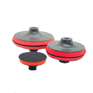 Пластиковая диск-подошва 125мм (Красная/Желтая основа) без шпинделя SSS