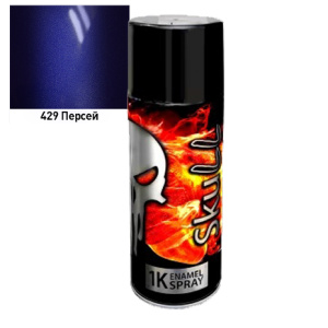 SKULL Аэрозоль эмаль металлик 429 Пepceй (520 мл)