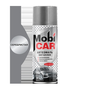MobiCAR Серебристая 640 металлик СПРЕЙ 520мл
