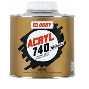Растворитель Body 740 ACRYL (норм.) (0,5л)