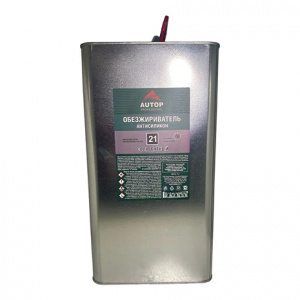 AUTOP №21 - Обезжириватель-Антисиликон сольвентный 5л (мет тара)