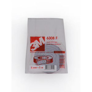 3M СЕРАЯ лента 2-х сторонняя пенакрил.клеящая 0,8мм (06мм*5м)