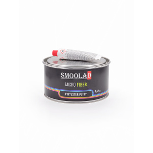 SMOOLAD Шпатлевка с микростекловолокном MICRO FIBER GLASS 1.7 кг + ОТВЕРДИТЕЛЬ