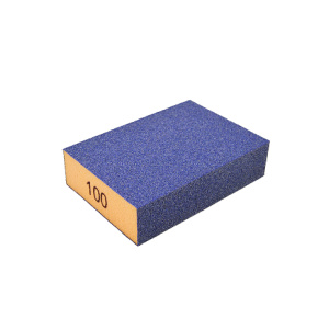 100P VX Шлиф. блок Block 98х69х26мм (оранжевый)