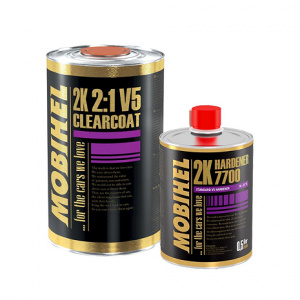 Mobihel 2К (2+1) Лак бесцветный V5 AS+отв. 7700 (1л+0,5л)
