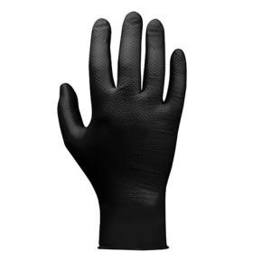 JETAPRO Перчатки нитриловые малярные, черн. XL уп.50шт ЦЕНА ЗА УПАК.