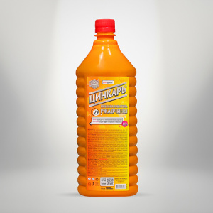 Преобразователь ржавчины ЦИНКАРЬ (флакон) 1л AGAT AVTO