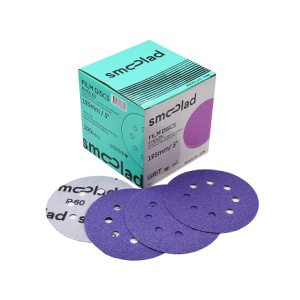 2000Р SMOOLAD PURPLE CERAMIC 125мм 8отв Абразивный круг (на пленочной основе)