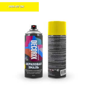 DECORIX Желтый СПРЕЙ 520мл (А07)