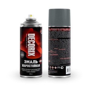 DECORIX Эмаль жаростойкая +700 белый 520мл