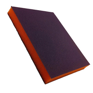 220P Шлиф губка  Soft Pad 120х98х13мм (оранж)