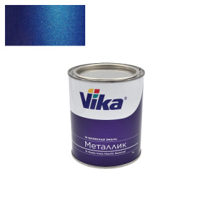 VIKA Эмаль базовая синий перламутр 8206 металлик (0.9кг)