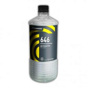  646 ГОСТ Растворитель (0,5л) Одуванчик ГОСТ