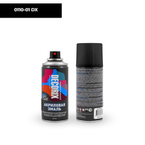 DECORIX Черный глянцевый СПРЕЙ 210мл