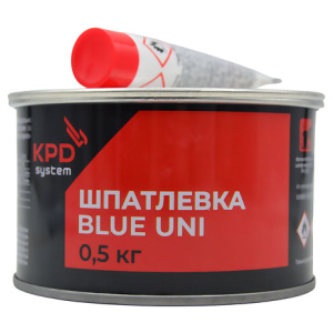 KPD SYSTEM Шпатлевка Универсальная голубая BLUE UNI 0,5 кг