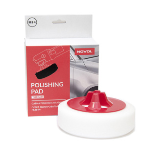 Novol  А-полир.круг на пластмасс. резьбе М14 D150х50 белый(жесткий)