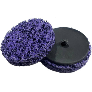 Круг зачистной фиолетовый 50*15*QCD (крепление Roloc)