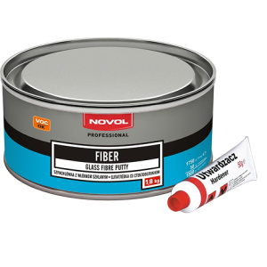 Novol 1 кг FiberMICRO шпатлевка со стекловолокном