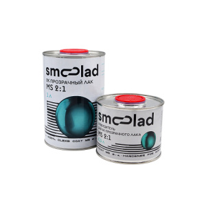  SMOOLAD 2K лак МS (лак 1л + ОТВЕРДИТЕЛЬ 0,5л)